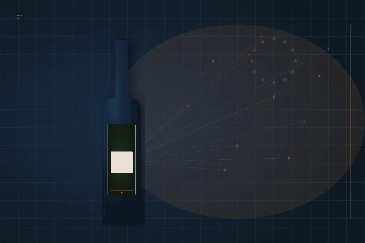 Ist das Wein-E-Label ein EU Digital Product Passport?