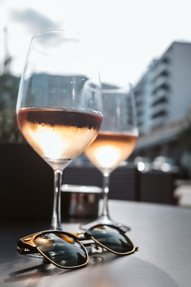 Glass of wine